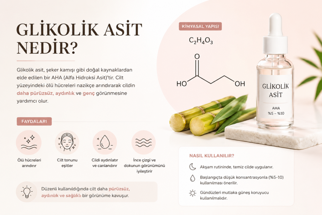 glikolik asit nedir
